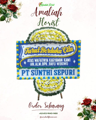 Papan Bunga Duka di Bendan Dhuwur