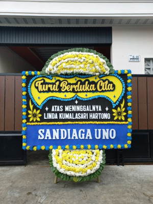 Papan Bunga Duka di Bendan Dhuwur