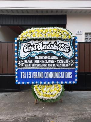 Papan Bunga Duka di Bendan Dhuwur